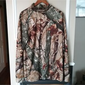 Outfitters Ridge Fusion 3-D Camo Long Sleeve Hunting Shirt Men's Size L